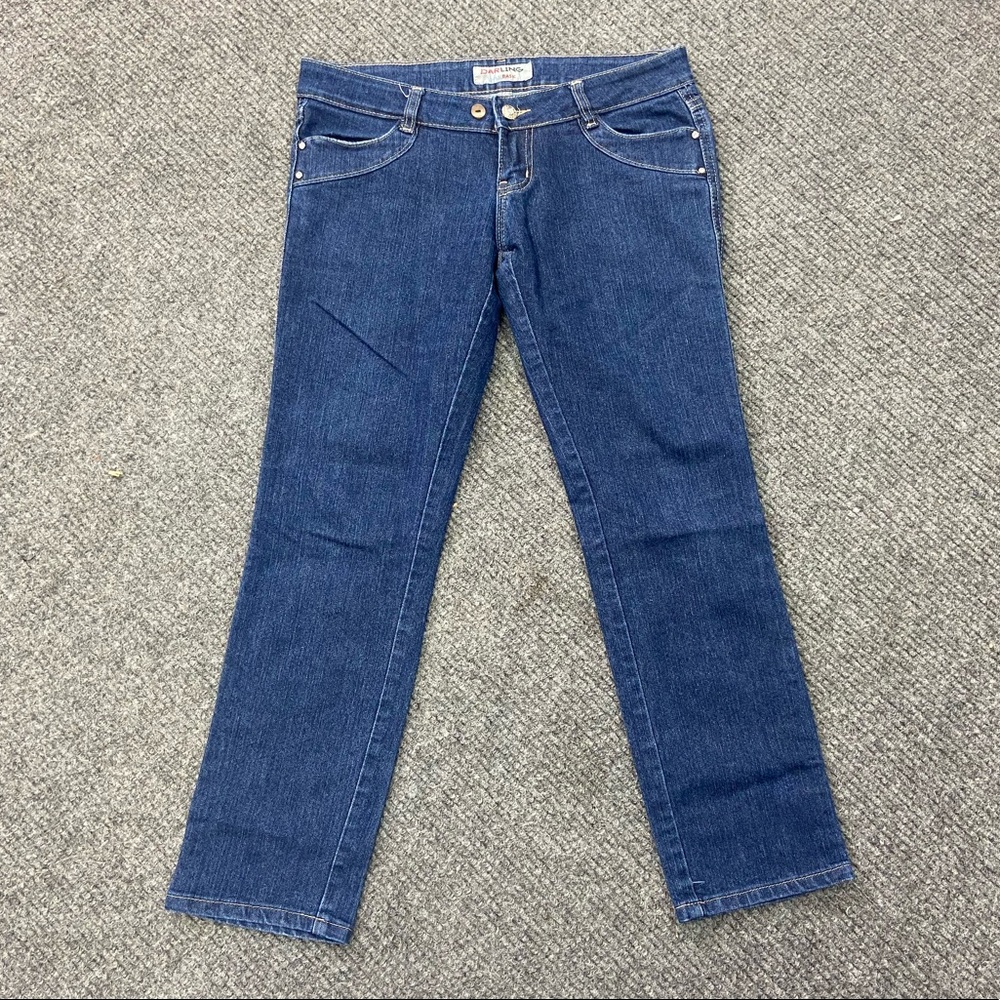 Darling Women’s Just Basic Dark Wash Blue Jeans (2607)